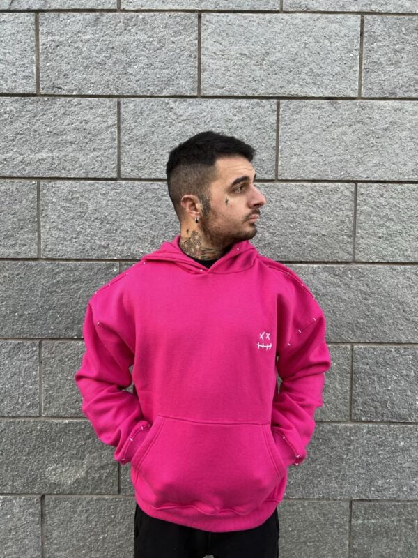 Mia Shop FelpaCrossy fucsia fronte