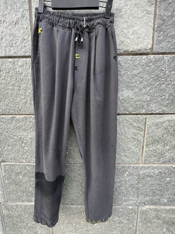 Mia Shop Pantalonedettagligiallo fronte